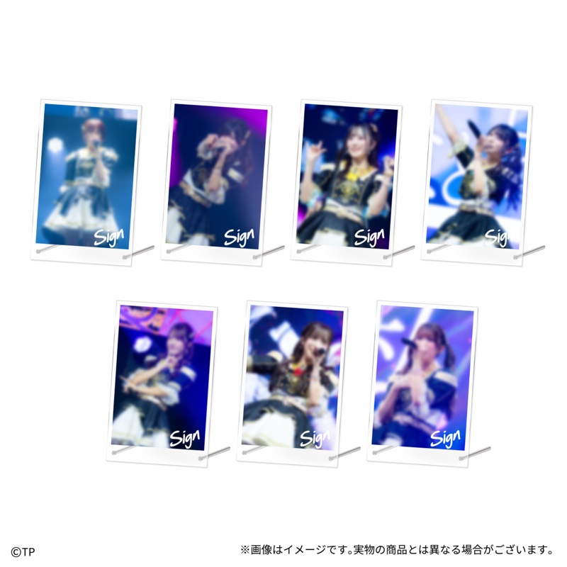 直筆サイン入りA4アクリルパネル
